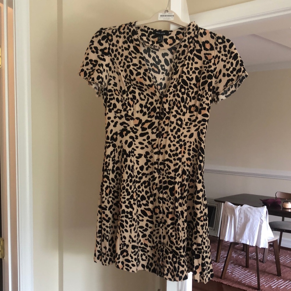 New Look leopard print dress